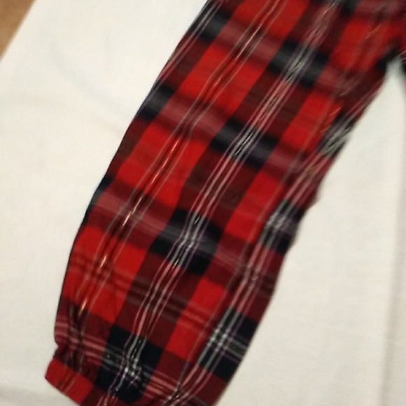 Victoria's Secret Pajama Pants Size Medium Red Plaid - Picture 6 of 6